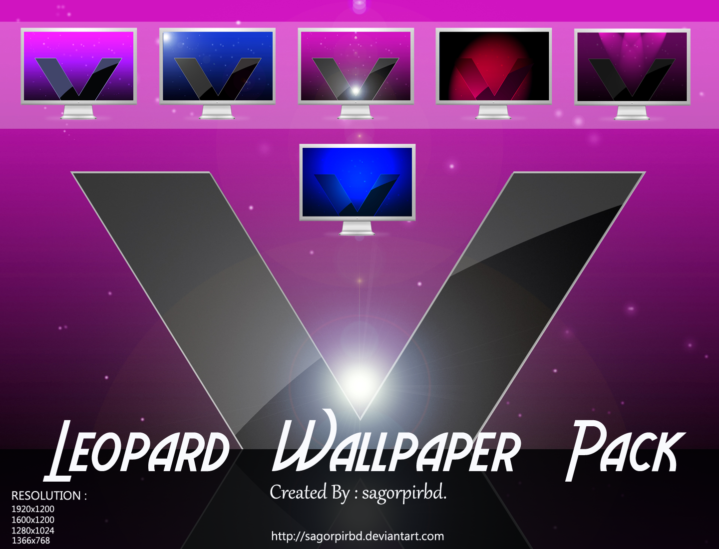 Leopard Wallpaper Pack-1