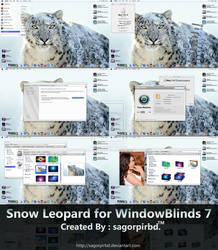 Snow Leopard for WindowBlind 7