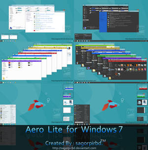 Aero Lite 8/8.1 Theme for Windows 7