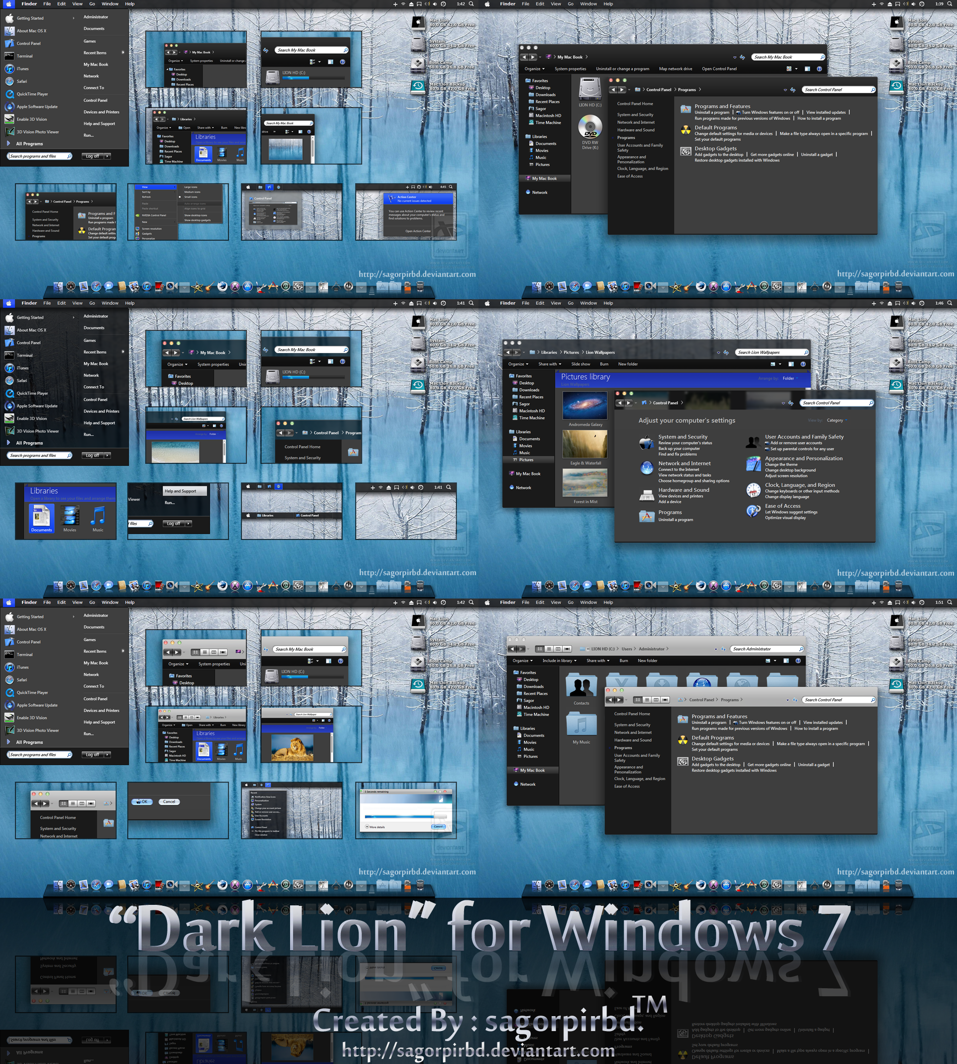 Dark Lion for Win 7 FINAL