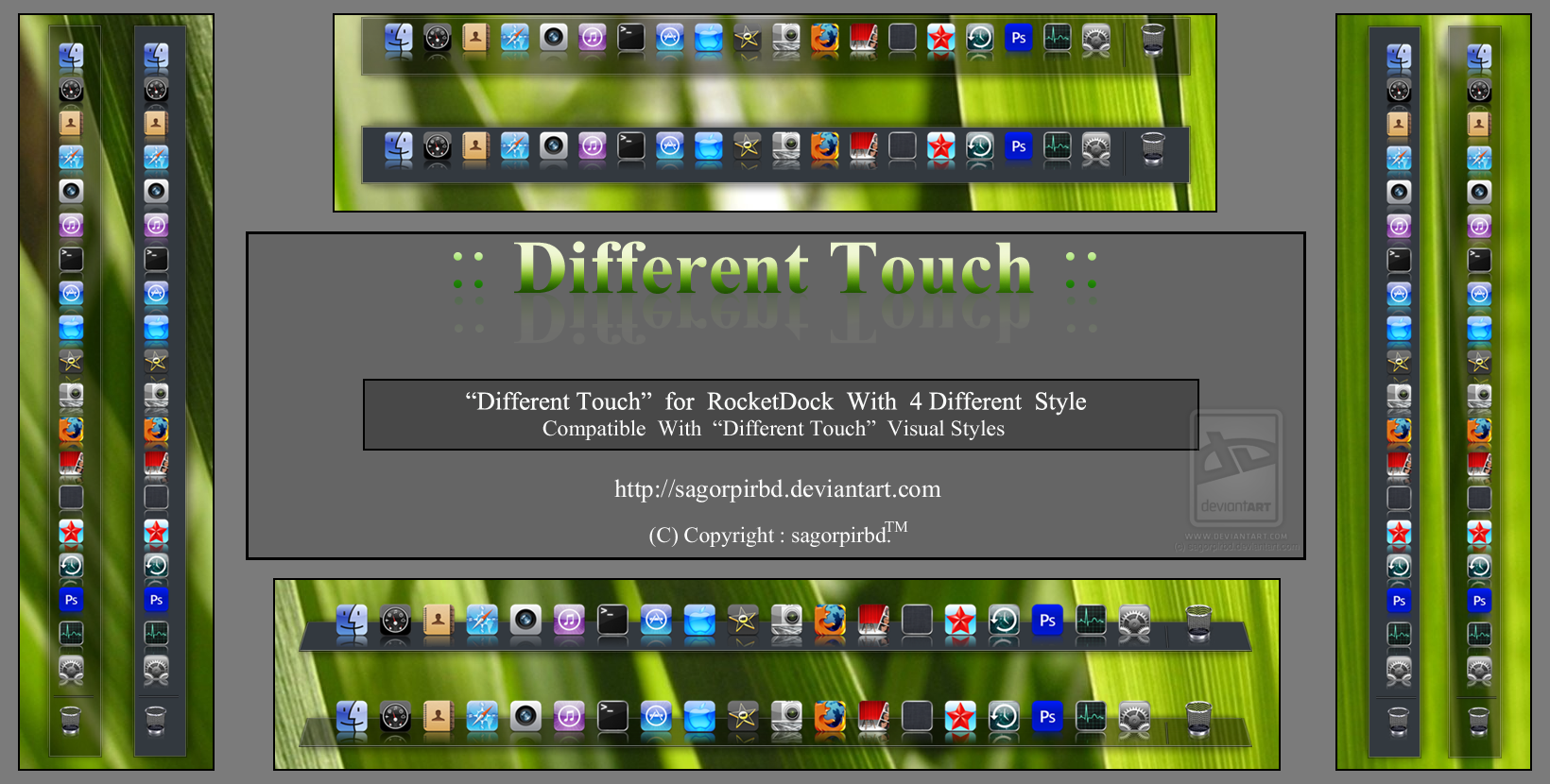 :: Different Touch :: for Rocket Dock