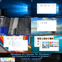Windows 10 RTM Themes for Win 7 FINAL