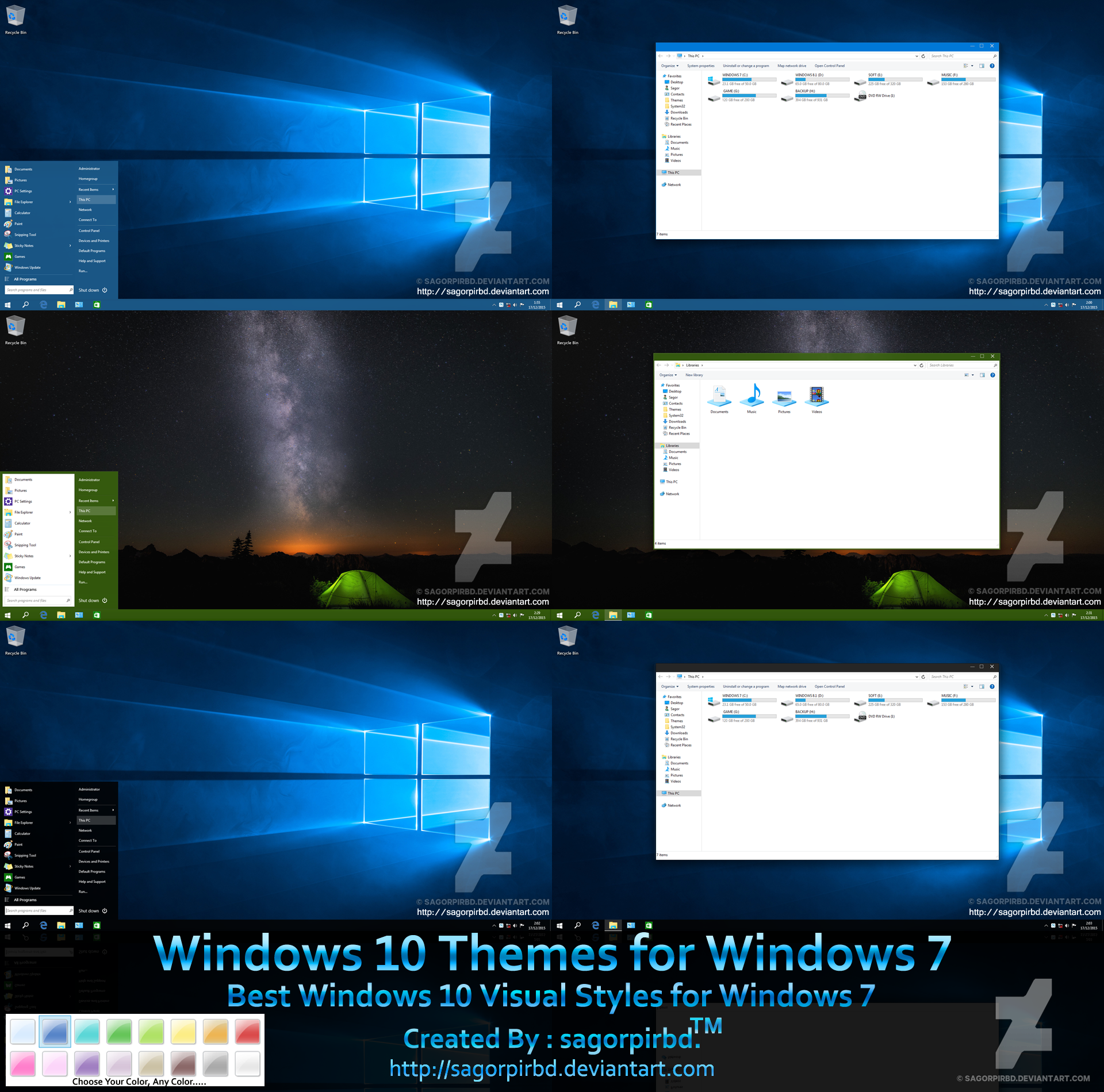 windows 10 themes deviantart