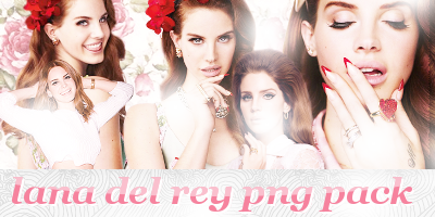 Lana Del Rey PNG pack