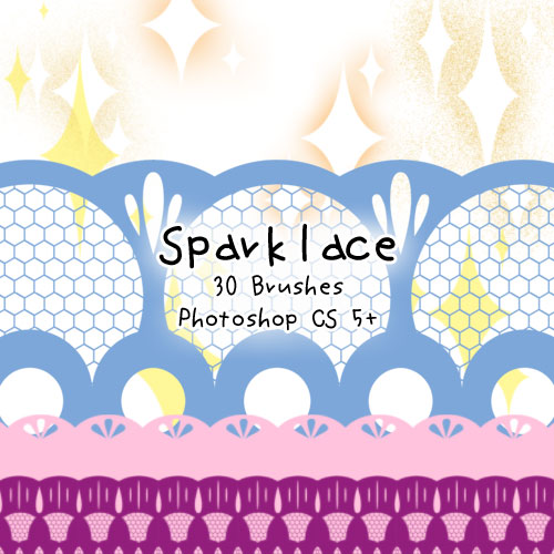 Sparklace Brushes by kabocha