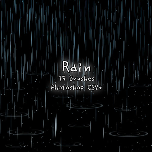 Rain Brushes by kabocha