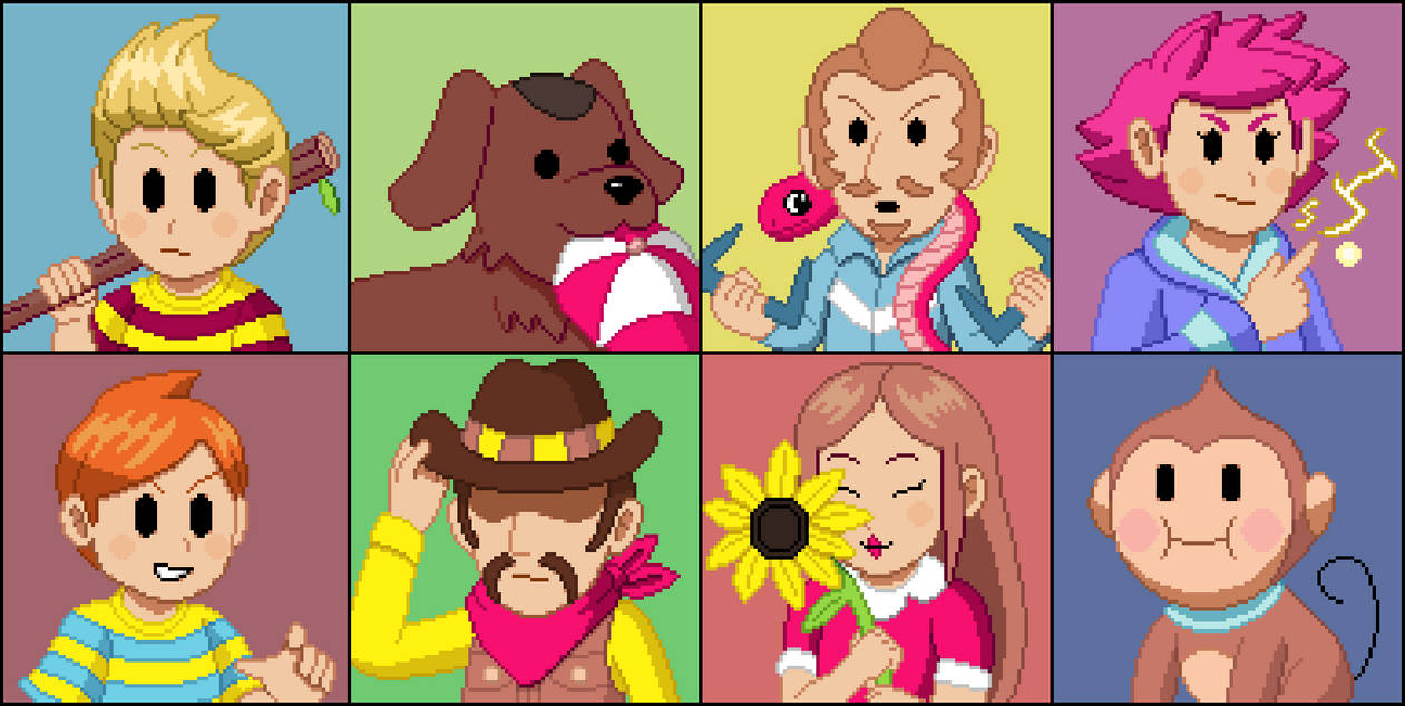 Mother 3 Cast by KaosMass95 on DeviantArt