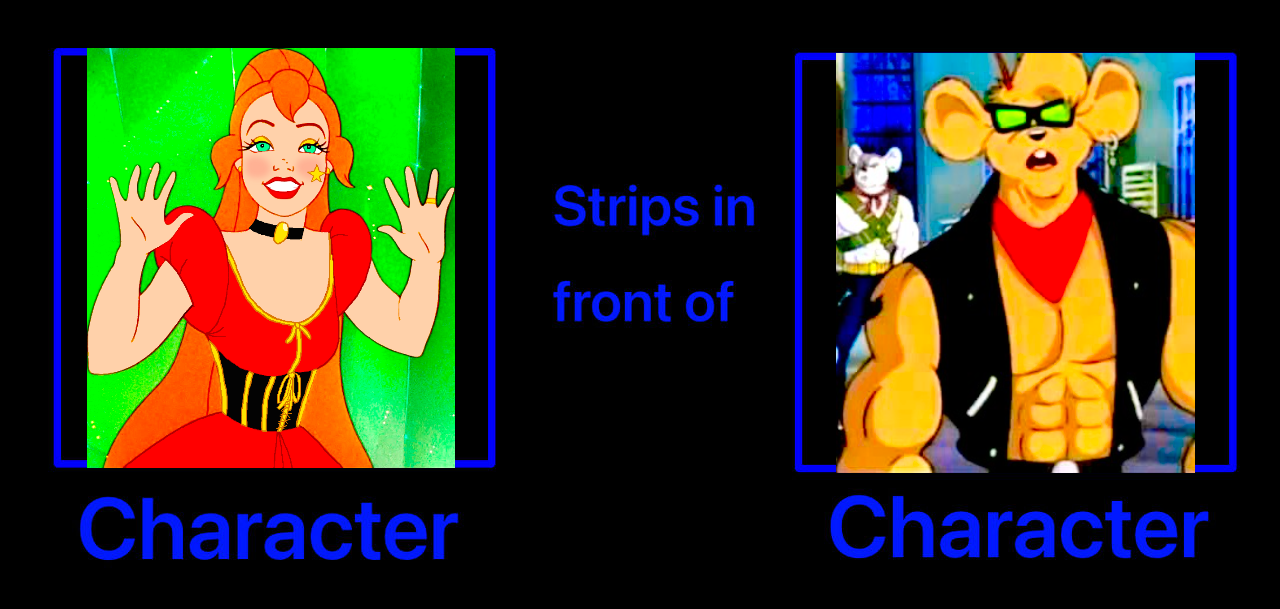Ginger strips in front of Throttle by IrishWhoGirl on DeviantArt