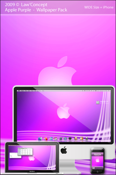 Apple Purple Wall Pack