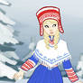 Folkloric Dress Up Doll Game