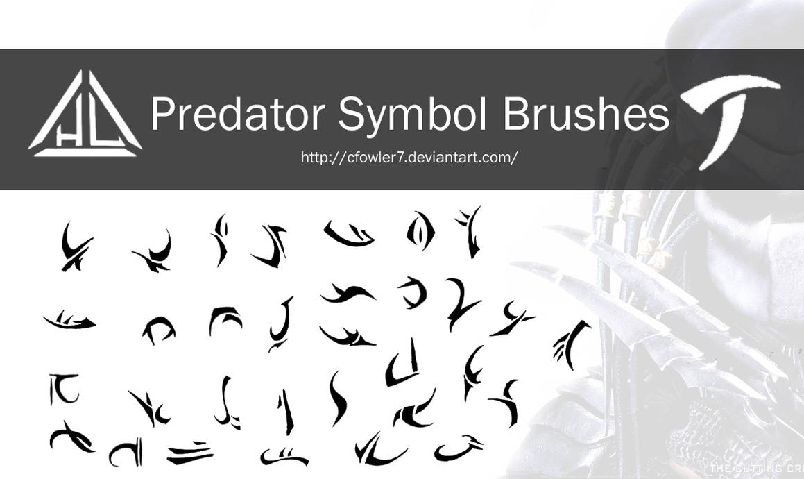 Brushes - Predator Symbol Brushes by cfowler7-SFM on DeviantArt