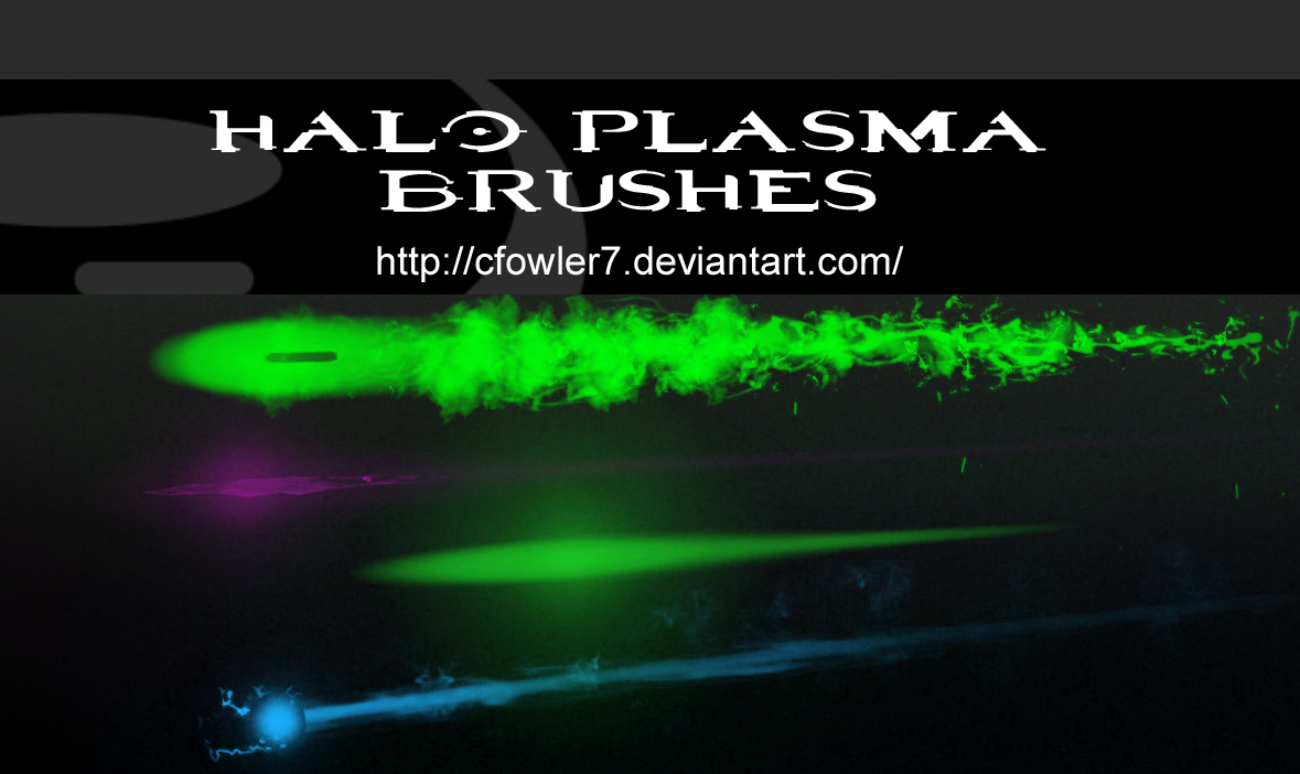 PS Brushes - Halo Plasma