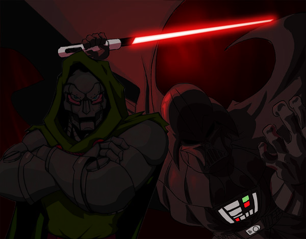 Doctor Doom vs Darth Vader by Pawnkracker on DeviantArt