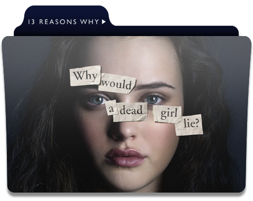 13 Reasons Why TV Series Folder Icon by kimojee on DeviantArt