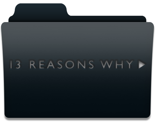 13 Reasons Why TV Series Folder Icon by kimojee on DeviantArt