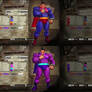 Sagat as Superman for sfxt