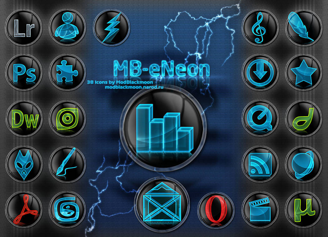 MB-eNeon-Icons by modblackmoon on DeviantArt