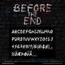 MB Before the End | Scratched Font