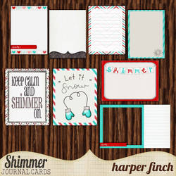 Shimmer, Journal Cards