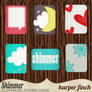 Shimmer Illustrated Journal Cards by Harper Finch