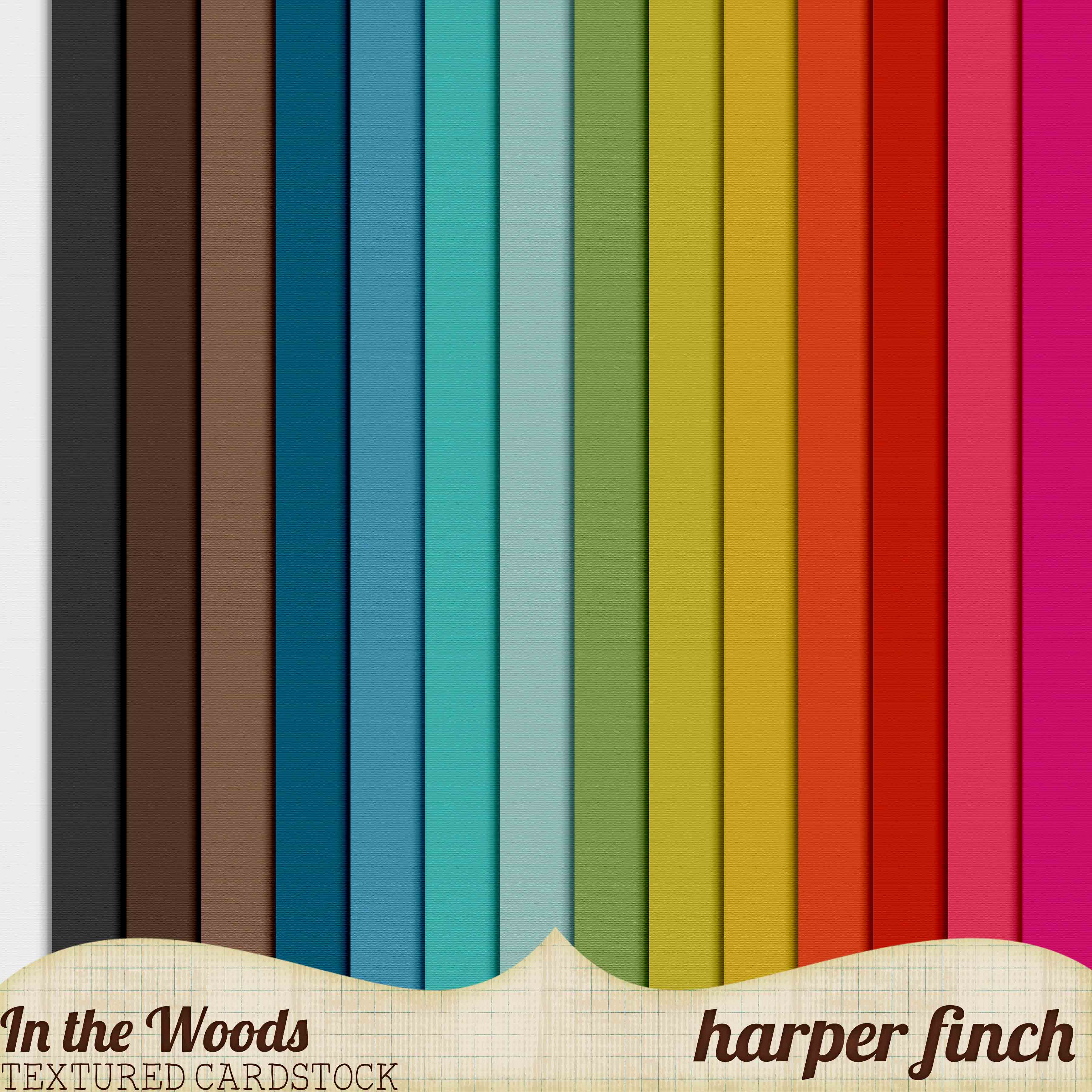 In the Woods Cardstock by Harper Finch