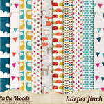 In the Woods Patterns Pack Two by Harper Finch