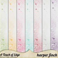 A Touch of Edge Splatter Papers by Harper Finch