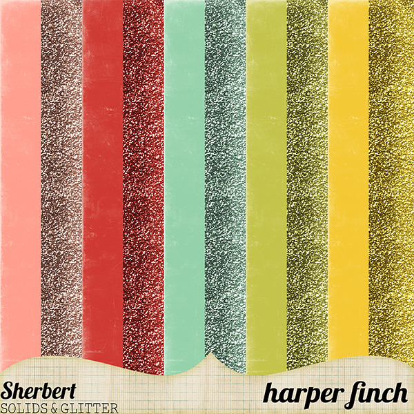 Sherbert Solids and Glitter