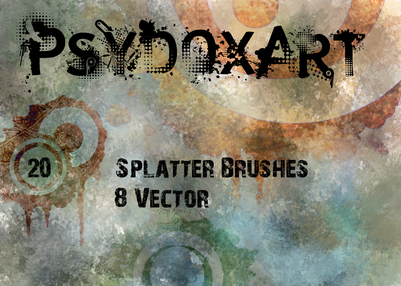 SplatterBrushSet  - Vol 1 -