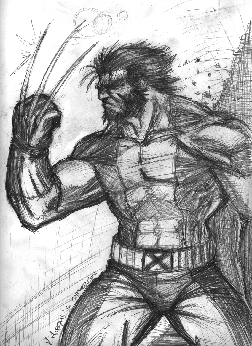 Wolverine - Quick sketch Cypher Con 2015