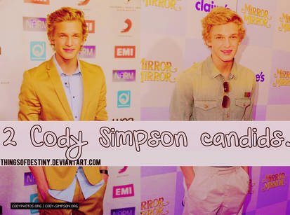 2 Cody Simpson candids.