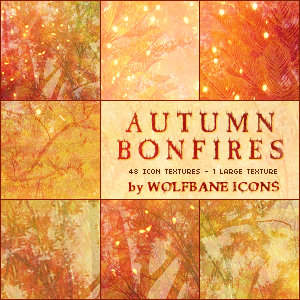 Autumn Bonfires Texture Set