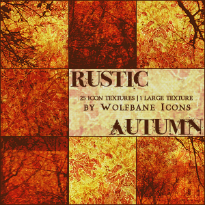 Rustic Autumn Texture Set by jordannamorgan