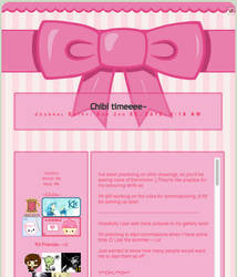 PinkBow Journal Template