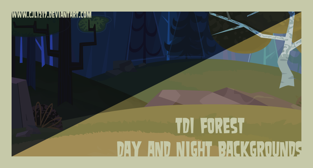 TDI Forest Day and Night BGs