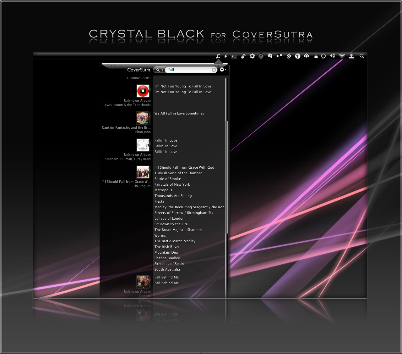 Crystal Black for CoverSutra