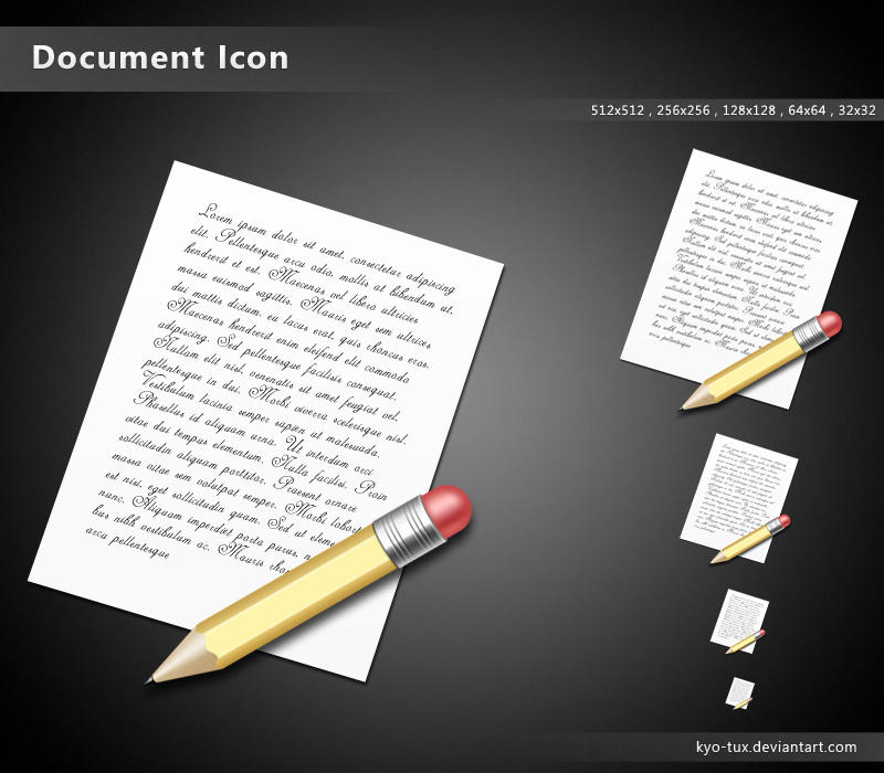 Document Icon by kyo-tux on DeviantArt