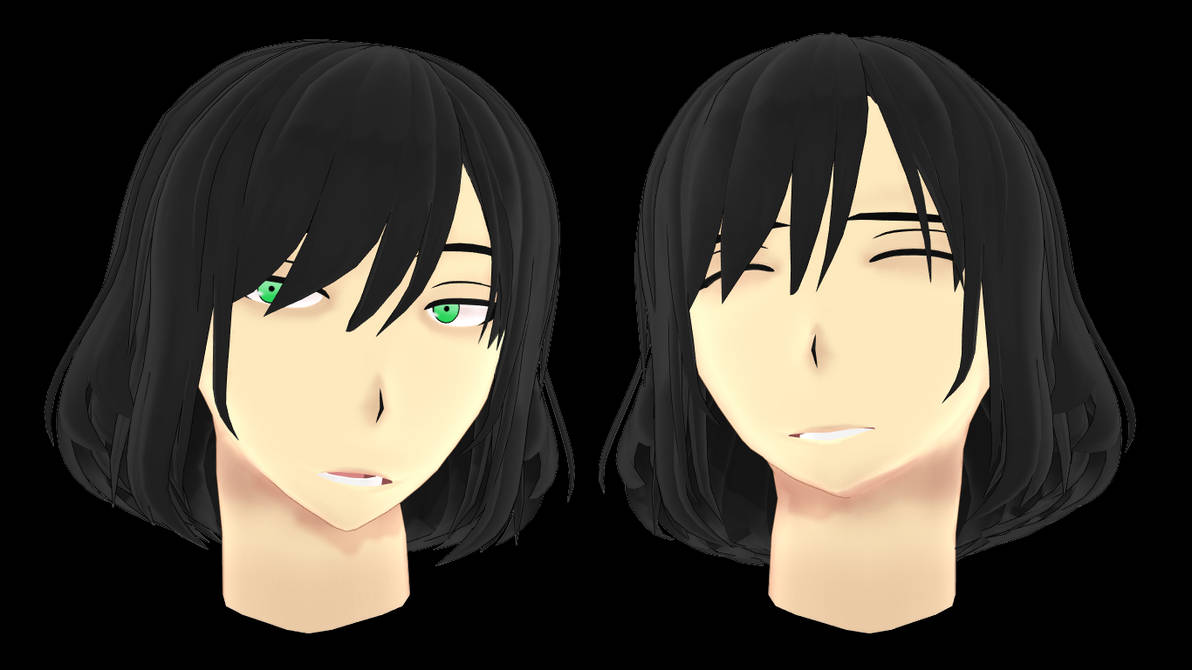MMD Male face [DL] by Hanaki-han on DeviantArt
