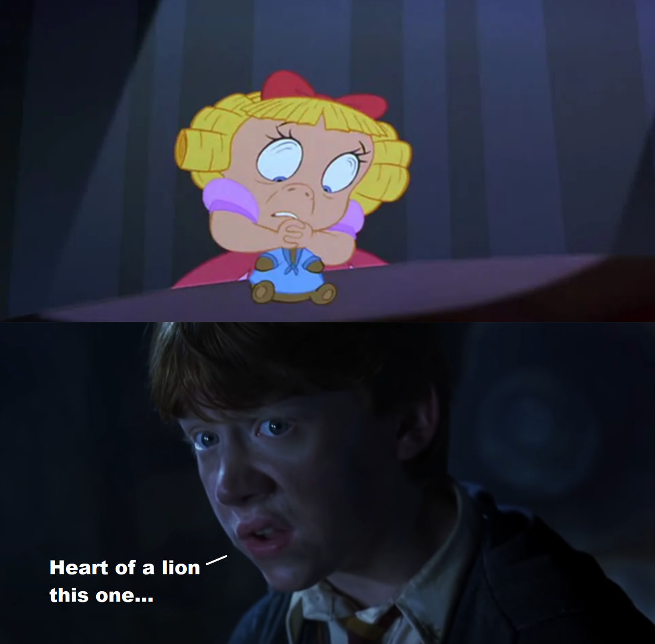 Ron Calls Darla Dimple a Coward by carlover1 on DeviantArt