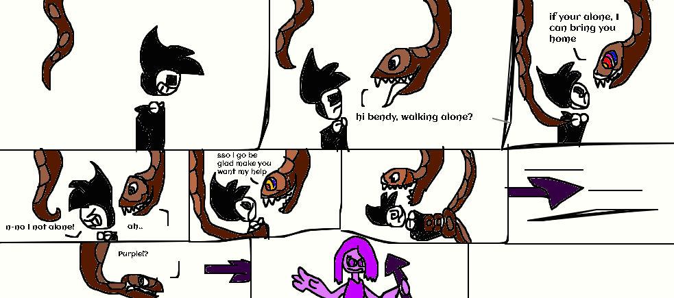 ~Boa Bendy and Purple Color~ by JrAngelDevilComicsrA on DeviantArt