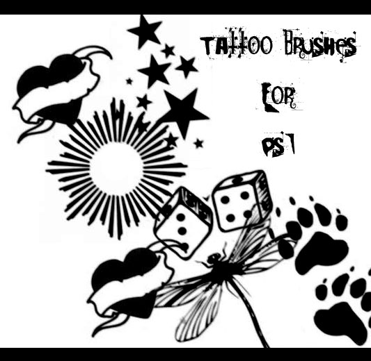 Temp Tattoo Brushes