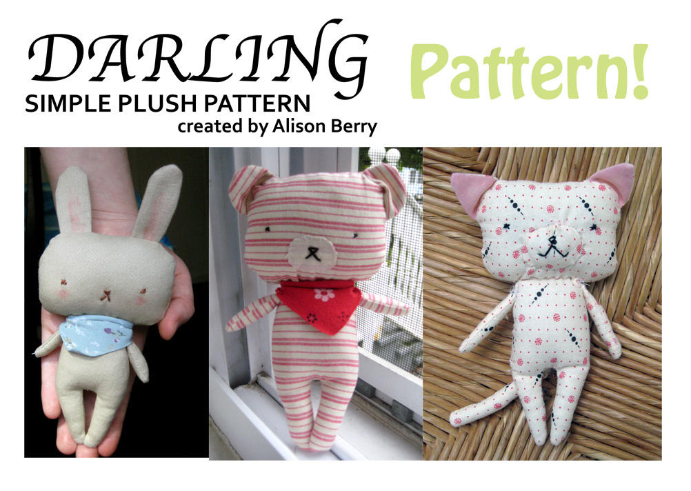 Simple plush pattern deals