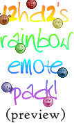 Rainbow Emote Pack