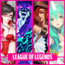Pack Renders X10 - League of Legends