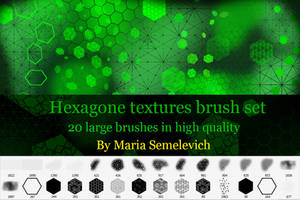 Hexagons textures