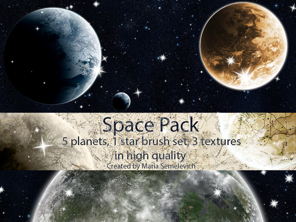 Space Pack by MariaSemelevich on DeviantArt