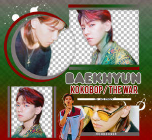 BAEKHYUN// EXO _ THE WAR / KO KO BOP - PACKPNG#2