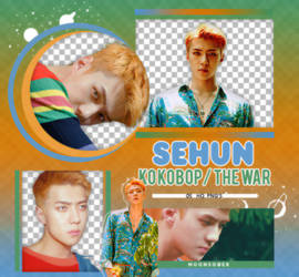 SEHUN//EXO_ THE WAR / KO KO BOP- PACKPNG #1