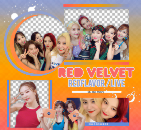 Red Velvet Redflavor Live Pngpack 2 By Moonsober On Deviantart
