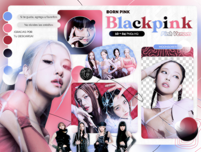 BLACKPINK 'pink Venom' Title Poster 2 